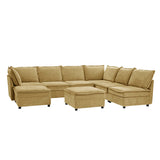 Harmetrix Oversized Soft Sectional Couch with Storage