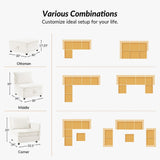 Accessories for Harmetrix Oversized Soft Sectional Couch