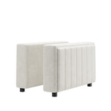 Aeris Modern Curved Sectional Parts & Components