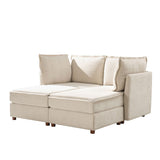 Diego Modern Modular 6-Seat Sectional Sofa with Chaise Lounge