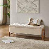 Salina Mid-century Modern Inspired Storage Bench