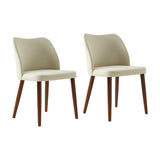 Diana Mid-Century Modern Upholstered Dining Chair,Upholstered Side Chairs，Set of 2 (Optional Types)