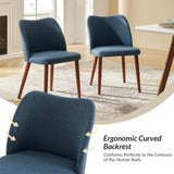 Diana Mid-Century Modern Upholstered Dining Chair,Upholstered Side Chairs，Set of 2 (Optional Types)