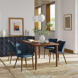 Diana Mid-Century Modern Upholstered Dining Chair,Upholstered Side Chairs，Set of 2 (Optional Types)