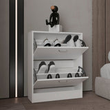 Inola Two-Door Shoe Rack Cabinet with Adjustable Shelves, Modern Footwear Storage Organizer for Entryways, Bedrooms, or Closets, Compact Design for Efficient Shoe Organization