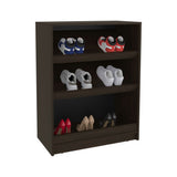 Toby 3-Tier Shoe Rack with Open Shelves, Freestanding Footwear Organizer for Entryways, Closets, or Bedrooms, Compact Design with Natural Warmth and Easy Access
