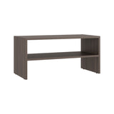 TUHOME Silpa Small Shoe Rack with Three Open Shelves and Compact Modern Design, Space-Saving Footwear Organizer for Entryways, Closets or Narrow Living Spaces, Functional Storage Solution for Everyday Shoes and Accessories