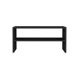 TUHOME Basic Two-Tier Stackable Shoe Rack with Spacious Shelving, Durable Structure for Footwear Organization, Space-Saving Design for Closets and Entryways, Ideal for Expanding Storage and Keeping Everyday Shoes Accessible