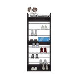 Ronald 10-Tier Shoe Rack with Slim Vertical Design, Freestanding Footwear Storage Organizer for Entryways, Closets, and Bedrooms, Maximizes Storage with Minimal Floor Space