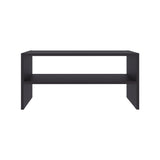 TUHOME Silpa Small Shoe Rack with Three Open Shelves and Compact Modern Design, Space-Saving Footwear Organizer for Entryways, Closets or Narrow Living Spaces, Functional Storage Solution for Everyday Shoes and Accessories