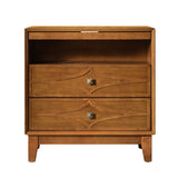 Josefa 3-Drawer Nightstand with Type-C and USB(Optional Types)