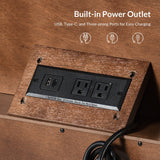 Josefa 3-Drawer Nightstand with Type-C and USB(Optional Types)