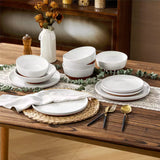 Zora 24 Piece Dinnerware Set