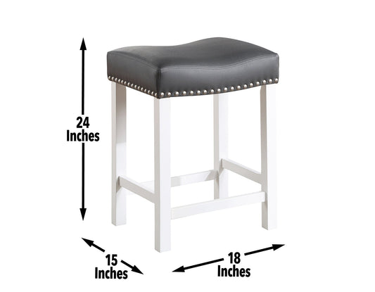 Zermatt 24" Backless Counter Stool