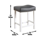Zermatt 24" Backless Counter Stool