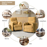 Monica Swivel Rocker Power Recliner with Movable Pillows(Optional Types)