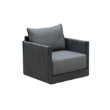 PURPLE LEAF Sanori Grey Patio Conversation Set Modular Sectional Sofa Components