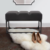 Roma Leather Bench