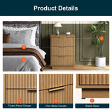 3-Drawer Low Storage Cabinet