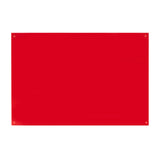 Spangle Scalloped Tray Red