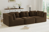 CORDELIA 116" 3-Seater High Armrest Sofa