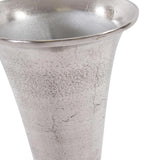 Silver Oversized Trumpet Vase