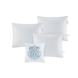 6 Piece Reversible Cottage Daybed Cover Set, White