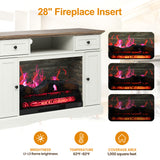 Tv Stands with 28'' Fireplace