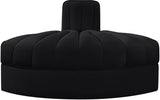 Rummi - Velvet Performance Fabric Upholstered Modular Chair