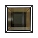 Augustus Smoke Glass Pedestal - Small