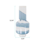 Glacier Bay Layered Cylindrical Glass Bottle- Short