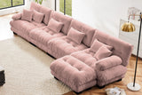 CLOUDIES 173" 4 Seater Sofa with 1 Ottoman