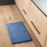 Quick-Dry Bathroom Rugs, Navy Blue