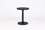 Threaded Drink Table Navy Blue