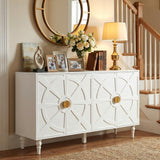 Vintage 55'' Buffet Cabinet with Storage