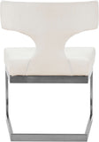 Alexandra - Dining Chair with Chrome Legs