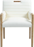 Aimee - Dining Arm Chair - Light Brown Legs