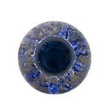 Zynsky Art Glass in Deep Azure Blue- Tall