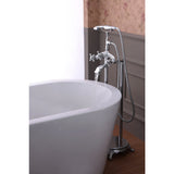 Suni 3-Handle Claw Foot Tub Faucet with Hand Shower