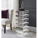 Mirror on Mirror Stepped Pedestal