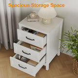 Wholesale 3 Drawer Dresser Modern Wood Dresser with Raised Panel