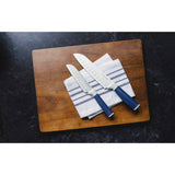 Duo-Grip 2 Piece Santoku Knife Set With Blade Guards, Grey