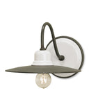 Eastleigh Gray & White Wall Sconce