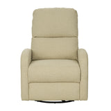 3-in-1 Swivel Glider Power Recliner Chair, Beige *