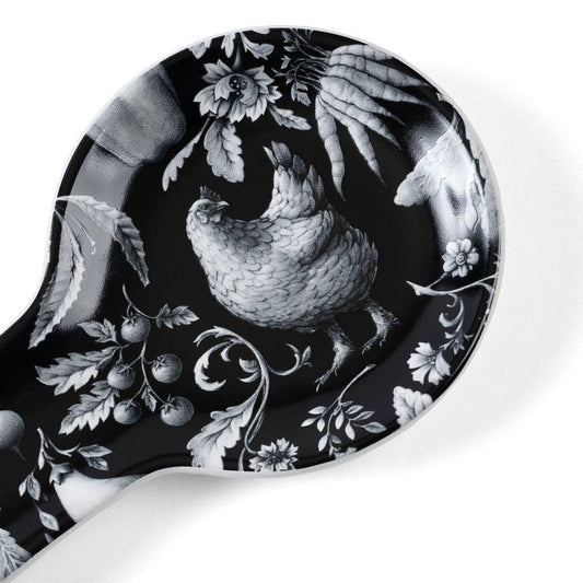 Blue Stallion Gertrude Chicken Spoon Rest
