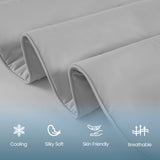 Modern Wave Quilting Reversible All Season Comforter, Gray