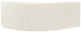 Arc - Velvet 3 Piece Sofa