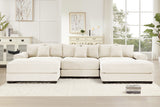 DESEO 130" 3-Seater with 2 Ottomans