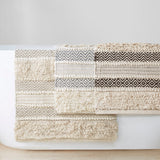 Hand-Woven Shaggy Boho Bath Runner, Natural
