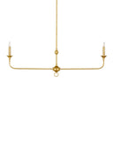 Nottaway Linear Gold Chandelier